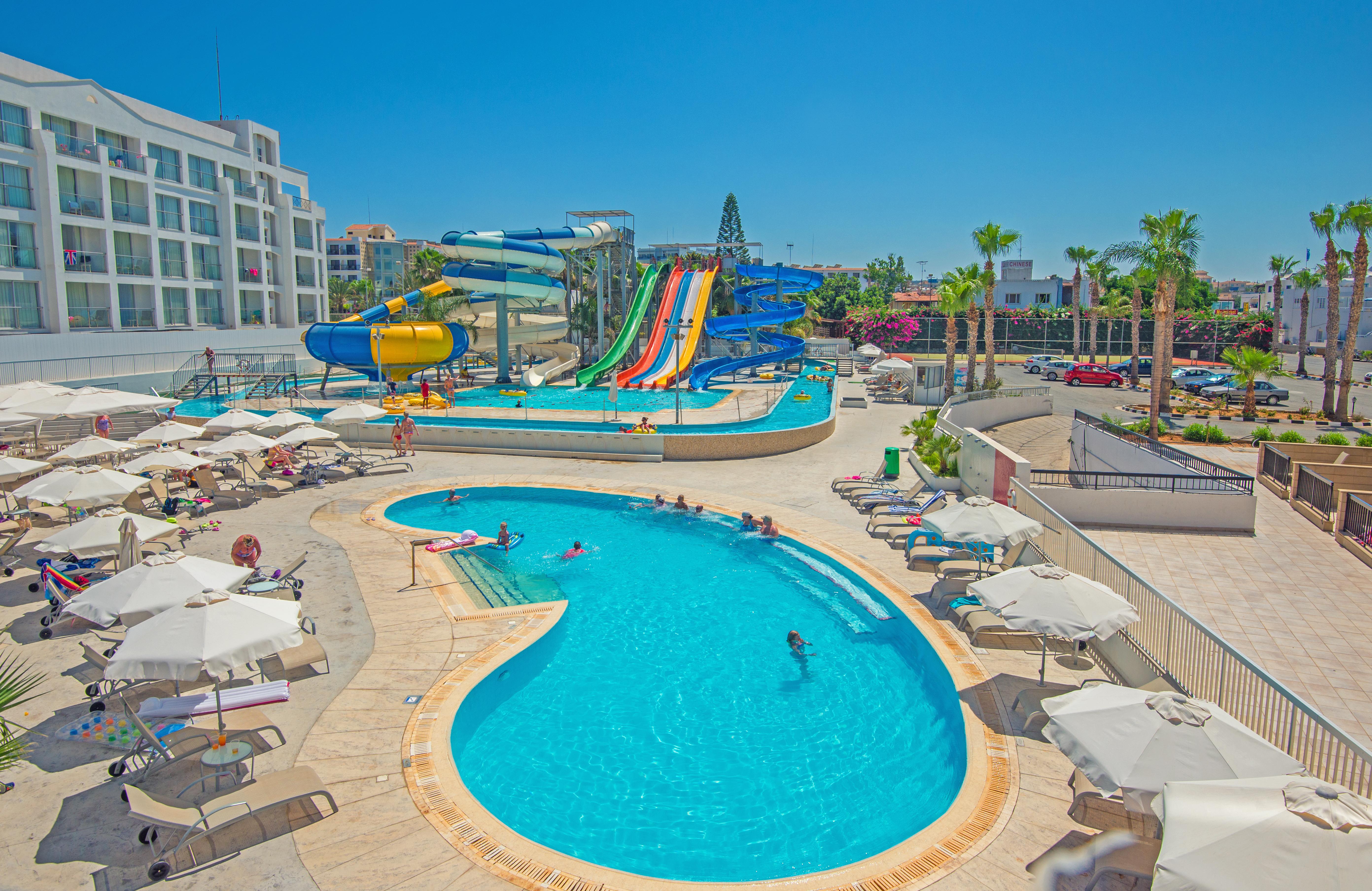 Anastasia Beach Hotel Protaras Bagian luar foto