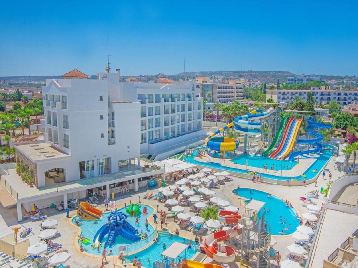 Anastasia Beach Hotel Protaras Bagian luar foto