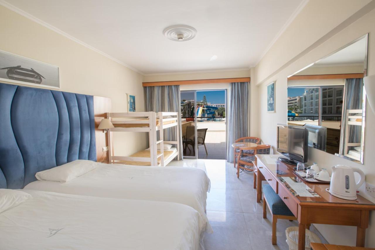 Anastasia Beach Hotel Protaras Bagian luar foto